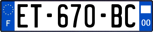 ET-670-BC