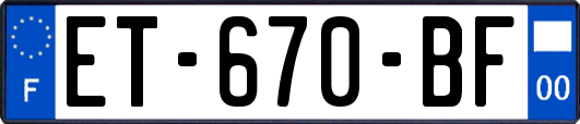 ET-670-BF