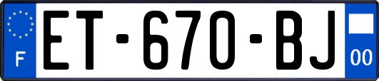 ET-670-BJ