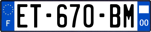 ET-670-BM