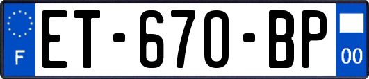 ET-670-BP