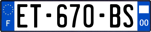 ET-670-BS