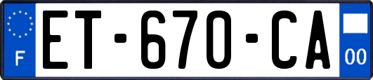 ET-670-CA