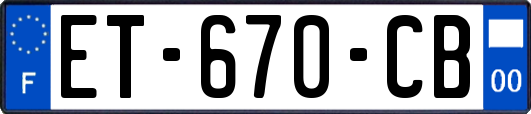 ET-670-CB