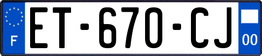 ET-670-CJ