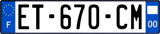 ET-670-CM