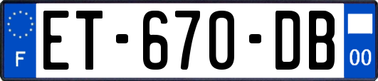 ET-670-DB