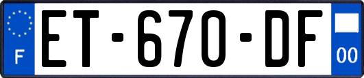 ET-670-DF