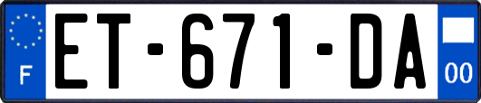 ET-671-DA