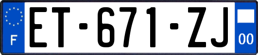 ET-671-ZJ