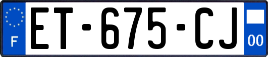 ET-675-CJ