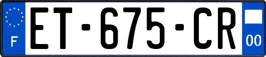ET-675-CR