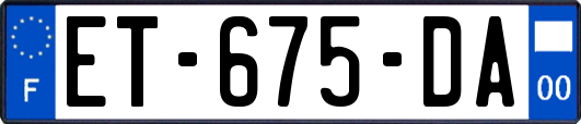 ET-675-DA