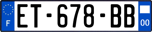 ET-678-BB