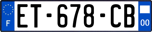 ET-678-CB