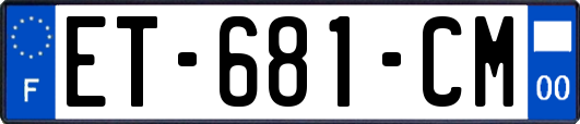 ET-681-CM