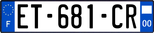 ET-681-CR