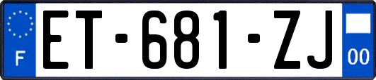 ET-681-ZJ