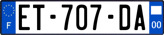 ET-707-DA