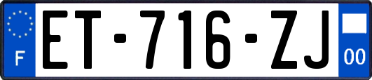 ET-716-ZJ