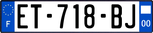 ET-718-BJ