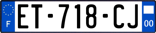 ET-718-CJ
