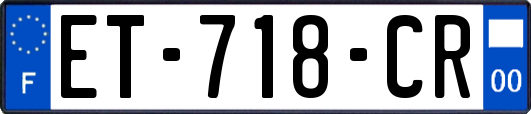 ET-718-CR