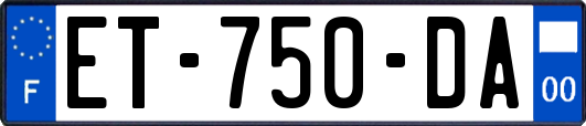 ET-750-DA