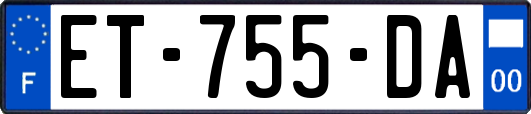 ET-755-DA
