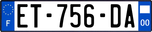 ET-756-DA