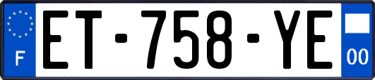 ET-758-YE