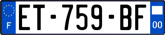 ET-759-BF
