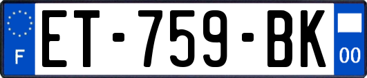 ET-759-BK