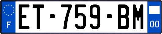 ET-759-BM