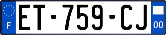 ET-759-CJ