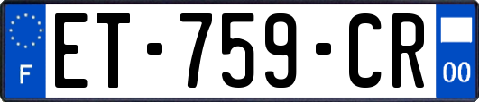 ET-759-CR