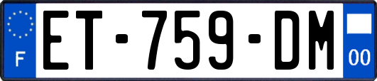 ET-759-DM