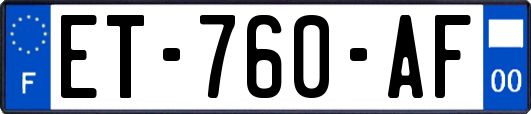 ET-760-AF