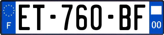 ET-760-BF