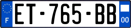 ET-765-BB
