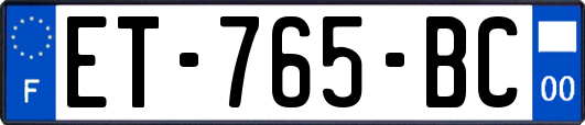 ET-765-BC