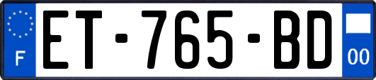 ET-765-BD