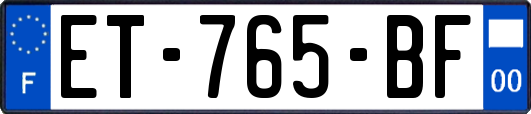 ET-765-BF