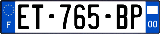 ET-765-BP