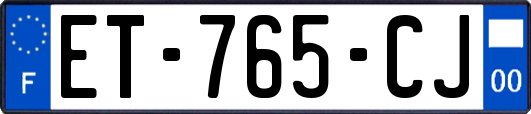 ET-765-CJ