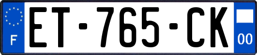 ET-765-CK