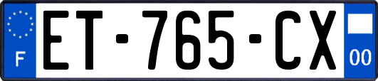 ET-765-CX