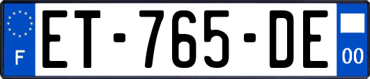 ET-765-DE