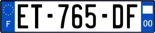 ET-765-DF