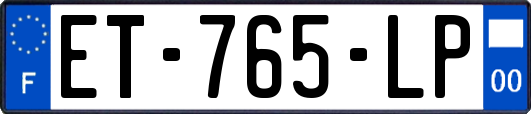 ET-765-LP